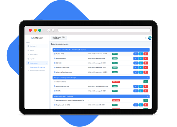 Gestão de documentos em nuvem